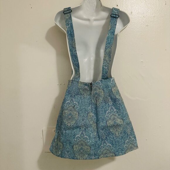 LF Angel Biba womens Romper dress blue color size 6 adjustable 100 % cotton new - Picture 13 of 14